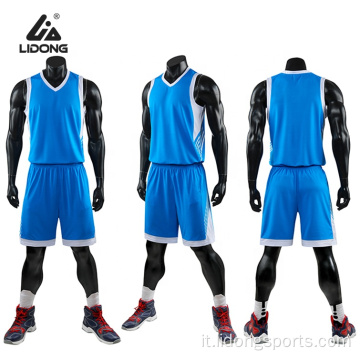 Uniforme di basket basket personalizzata della moda